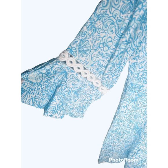 Lilly Pulitzer Hollie Tunic Dress "Took Me By Sunrise" Size Large NEW W/TAGS - Picture 7 of 8